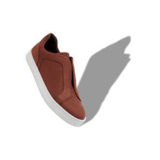 AGILIO Bruna sneakers i kalvskinn