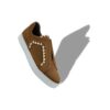 AGILIO Sneakers i brunt mocka med blankstygn AGILIO Sneakers i brunt mocka med blankstygn