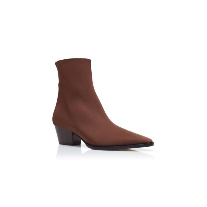 ALIERA Bruna ankelstövlar i nubuck