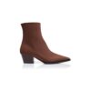 ALIERA Bruna ankelstövlar i nubuck
