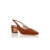 ALLURASAN Bruna pumps i mocka med hälrem ALLURASAN Bruna pumps i mocka med hälrem