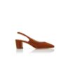ALLURASAN Bruna pumps i mocka med hälrem ALLURASAN Bruna pumps i mocka med hälrem
