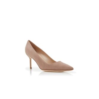 BB 70 Ljusbeige pumps i mocka