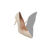BB 90 Ljusbeige pumps i mocka med spetsig tå BB 90 Ljusbeige pumps i mocka med spetsig tå