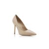 BB CALF Pumps i taupefärgat kalvskinn med spetsig tå BB CALF Pumps i taupefärgat kalvskinn med spetsig tå