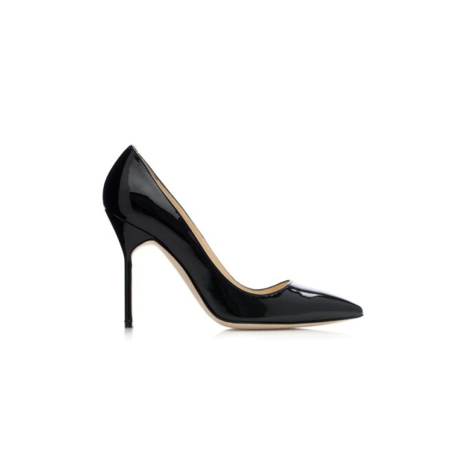 BB PATENT Svarta pumps i lack med spetsig tå BB PATENT Svarta pumps i lack med spetsig tå