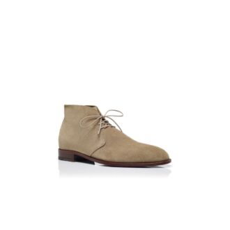 BERWICK Beige mockaskor stövlar