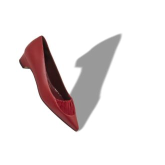CALZA Pumps i rött nappaläder