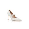 CAMPARIPEARL Vita Mary Jane Pumps i crepe de chine CAMPARIPEARL Vita Mary Jane Pumps i crepe de chine
