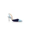CAPSLI Blå mockapumps med slingback