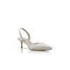 CAROLYNE BRIDE Vita pumps i satin med slingback CAROLYNE BRIDE Vita pumps i satin med slingback