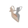 Carolyne Ljusbeige slingback-pumps i mocka Carolyne Ljusbeige slingback-pumps i mocka