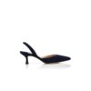 Carolyne Marinblå slingback-pumps i mocka Carolyne Marinblå slingback-pumps i mocka