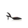 Carolyne Svarta pumps i nappaläder med slingback Carolyne Svarta pumps i nappaläder med slingback