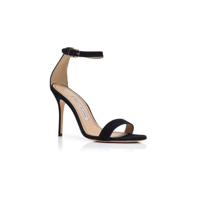Chaos Svarta sandaler i mocka med ankelrem Chaos Svarta sandaler i mocka med ankelrem