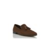CHESTER Loafers i brunt mocka med tofs CHESTER Loafers i brunt mocka med tofs