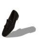 CHESTER Loafers i svart mocka med tofs CHESTER Loafers i svart mocka med tofs