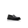 DINERALO Loafers i svart kalvskinn DINERALO Loafers i svart kalvskinn