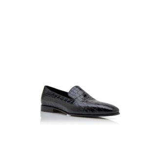 DJAN Loafers i svart kalvskinn