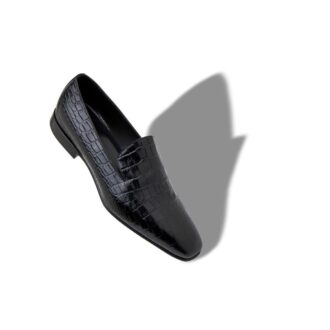 DJAN Loafers i svart kalvskinn