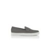 ELLIS gråa slip-on-Loafers i mocka ELLIS gråa slip-on-Loafers i mocka
