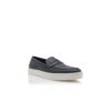 ELLIS Marinblå slip-on-Loafers i kalvskinn ELLIS Marinblå slip-on-Loafers i kalvskinn