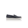 ELLIS Marinblå slip-on-Loafers i kalvskinn ELLIS Marinblå slip-on-Loafers i kalvskinn