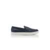 ELLIS Marinblå slip-on-Loafers i kalvskinn ELLIS Marinblå slip-on-Loafers i kalvskinn