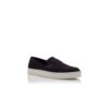 ELLIS marinblå slip-on-Loafers i mocka ELLIS marinblå slip-on-Loafers i mocka
