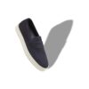 ELLIS marinblå slip-on-Loafers i mocka ELLIS marinblå slip-on-Loafers i mocka