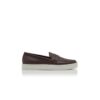 ELLIS Mörkbruna loafers i kalvskinn ELLIS Mörkbruna loafers i kalvskinn