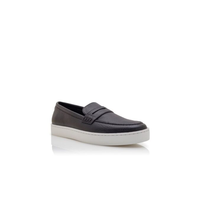 ELLIS svarta loafers i kalvskinn ELLIS svarta loafers i kalvskinn
