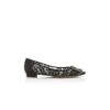 Hangisiflat LACE Svarta spetspumps med spännen Hangisiflat LACE Svarta spetspumps med spännen