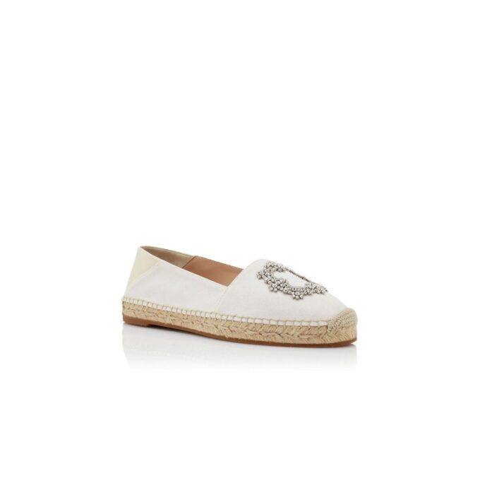 HANGRILLA Ljusbeige espadriller i bomull HANGRILLA Ljusbeige espadriller i bomull