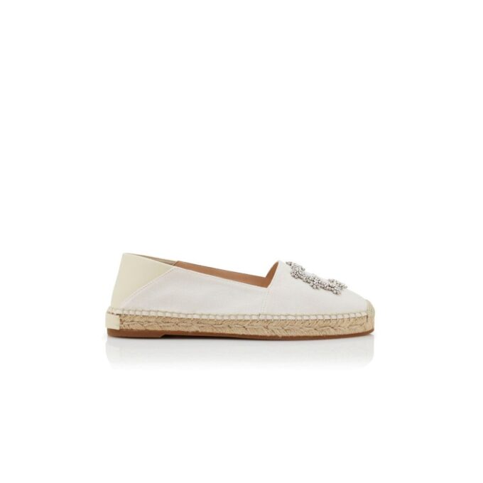 HANGRILLA Ljusbeige espadriller i bomull HANGRILLA Ljusbeige espadriller i bomull