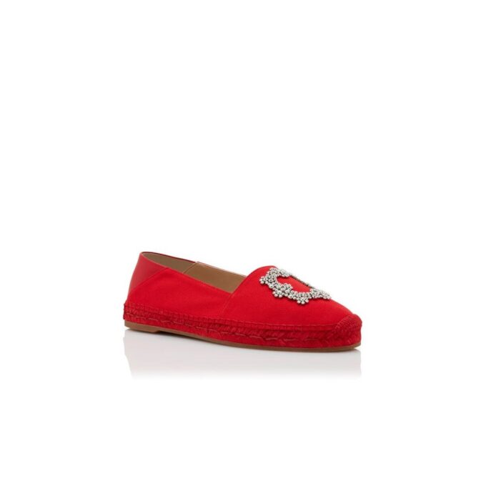 HANGRILLA Röda espadriller i bomull HANGRILLA Röda espadriller i bomull