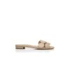 HARIBALMUFLAT Beige nappaläder-sandaler HARIBALMUFLAT Beige nappaläder-sandaler