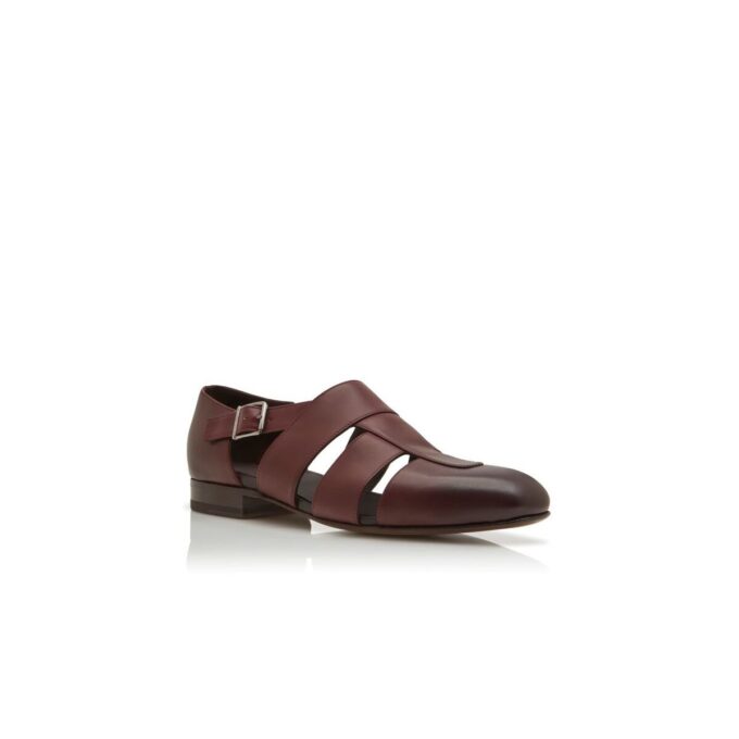 HICKORY Röda sandaler i kalvskinn HICKORY Röda sandaler i kalvskinn