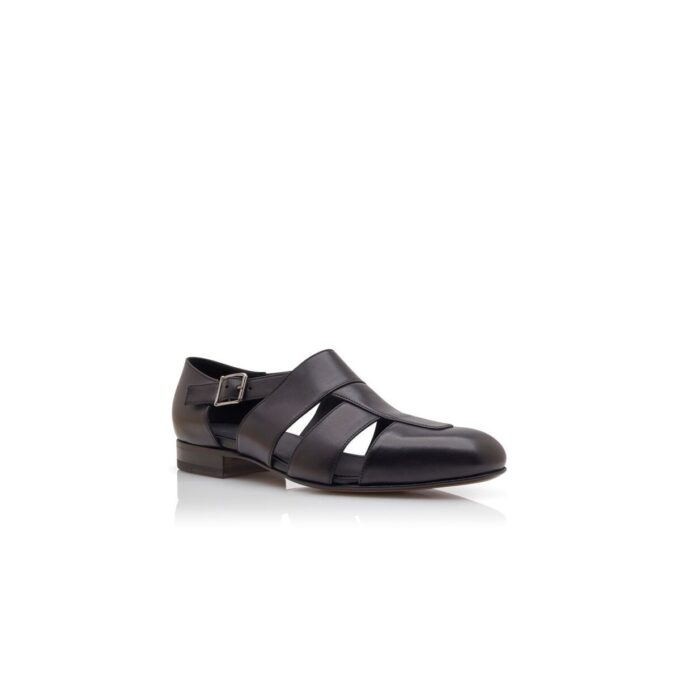 HICKORY Svarta sandaler i kalvskinn HICKORY Svarta sandaler i kalvskinn