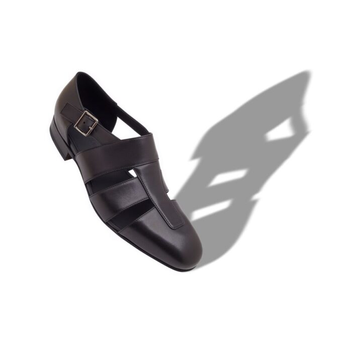 HICKORY Svarta sandaler i kalvskinn HICKORY Svarta sandaler i kalvskinn