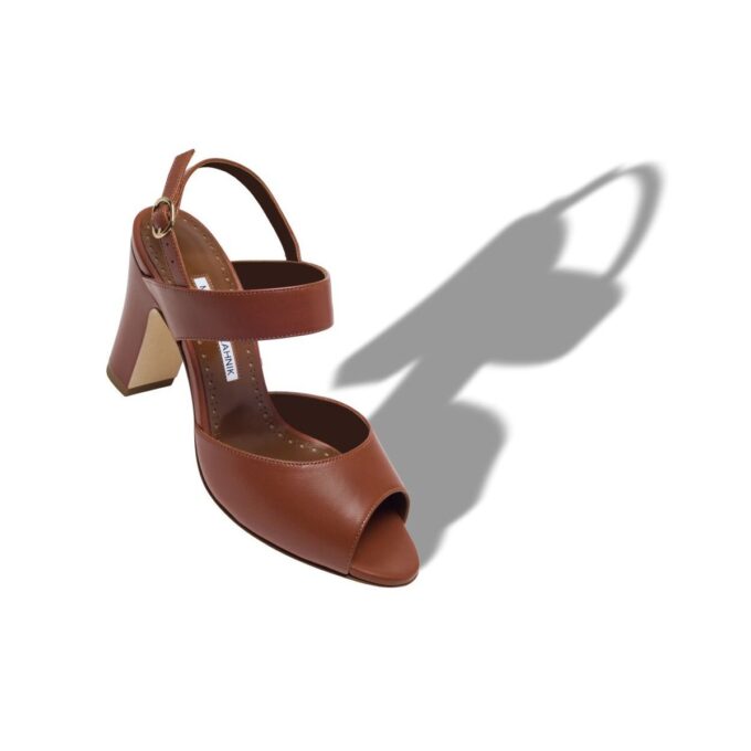 KHIKO Bruna nappaläder-sandaler med slingback KHIKO Bruna nappaläder-sandaler med slingback