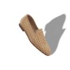 MARIO Ljusbruna loafers i vävd nubuck MARIO Ljusbruna loafers i vävd nubuck