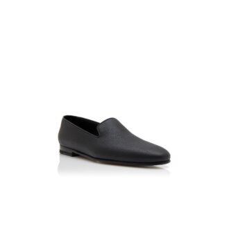 MARIO Loafers i svart kalvskinn
