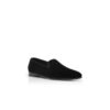 MARIO VELVET Loafers i svart sammet MARIO VELVET Loafers i svart sammet