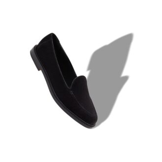 MAXY Loafers i svart kalvskinn