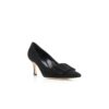 Maysalepump 70 Svarta pumps i mocka med spänne Maysalepump 70 Svarta pumps i mocka med spänne