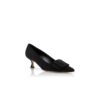 Maysalepump Svarta pumps i mocka med spänne Maysalepump Svarta pumps i mocka med spänne