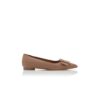 MAYSALEPUMPFLAT Beige mockapumps med spänne MAYSALEPUMPFLAT Beige mockapumps med spänne