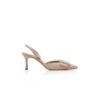 MAYSLI ljusbeige pumps i mocka med hälrem MAYSLI ljusbeige pumps i mocka med hälrem