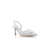 MAYSLI Vita pumps i nappaläder med hälrem MAYSLI Vita pumps i nappaläder med hälrem